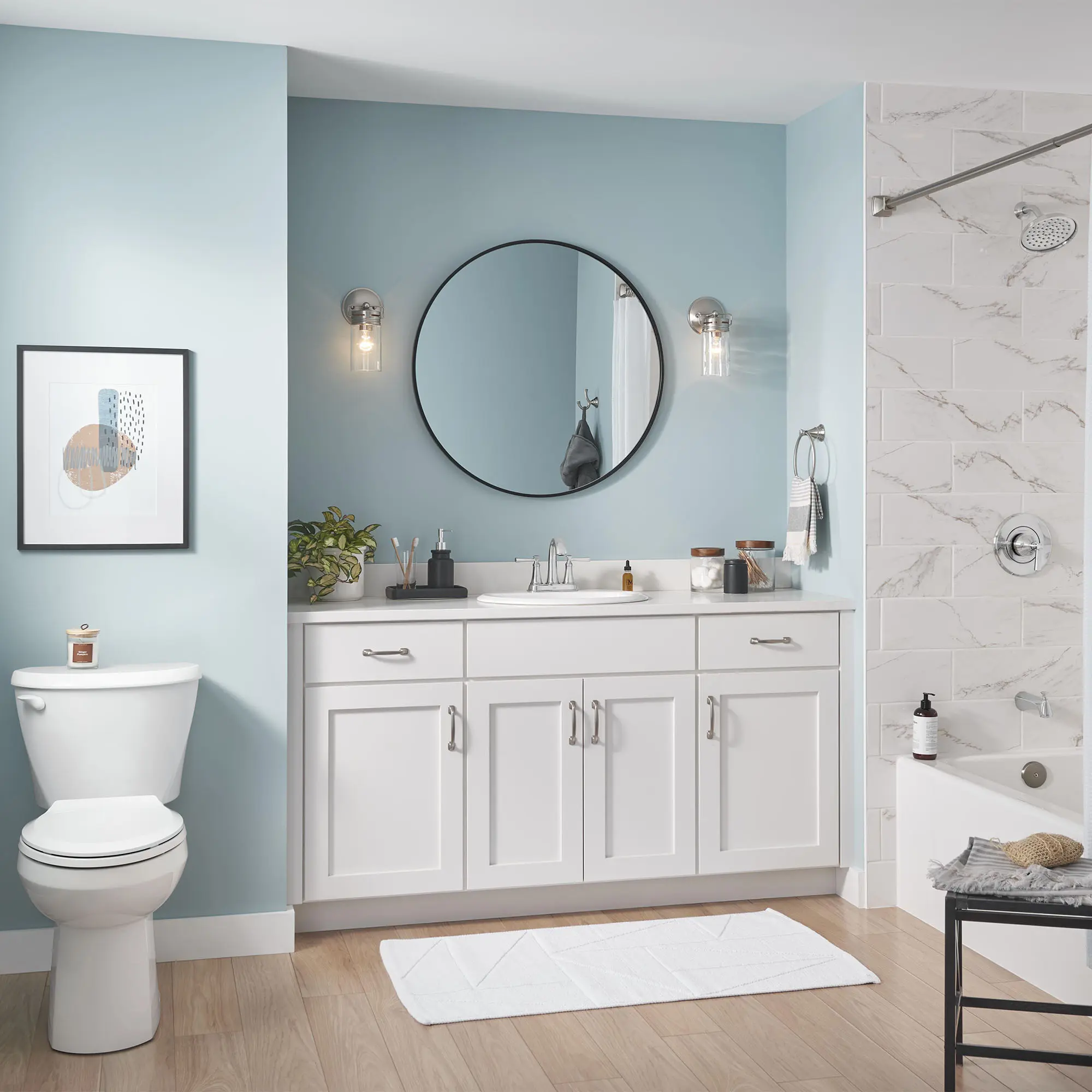 Glenmere 4-Inch Centerset 2-Handle Bathroom Faucet 1.2 gpm/4.5 L